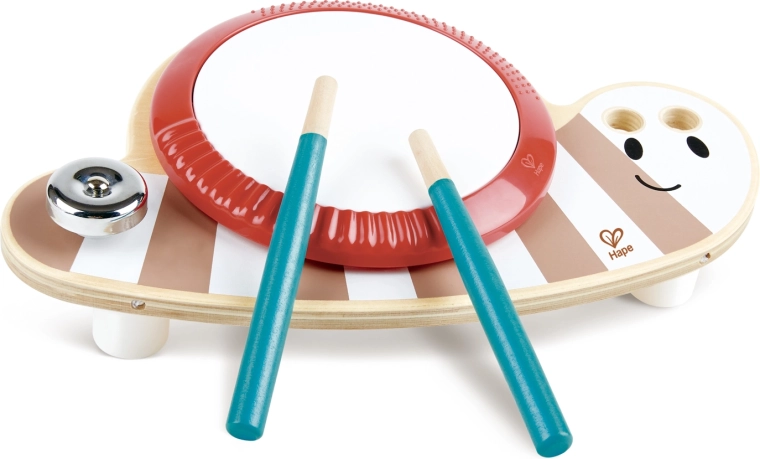 Tamburello per bambini Hape a forma di lumaca