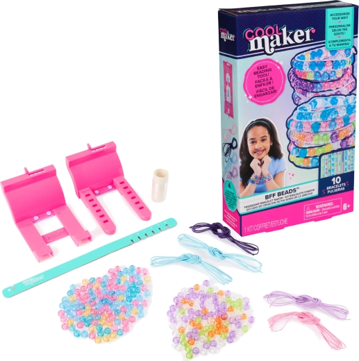 Spin Master Cool Maker BFF Beads set per creare braccialetti dell’amicizia