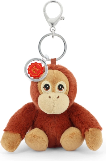 Portachiavi da borsa orangutan Keeleco 12 cm