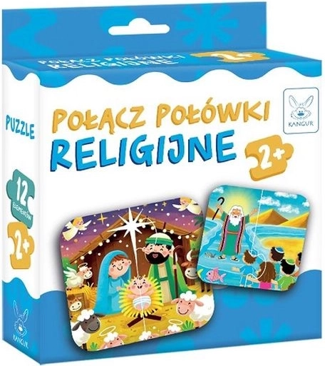 Gioco educativo Abbina le metà – motivi religiosi