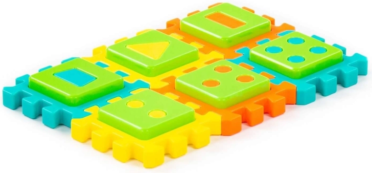 Pezzi colorati per un assemblaggio divertente