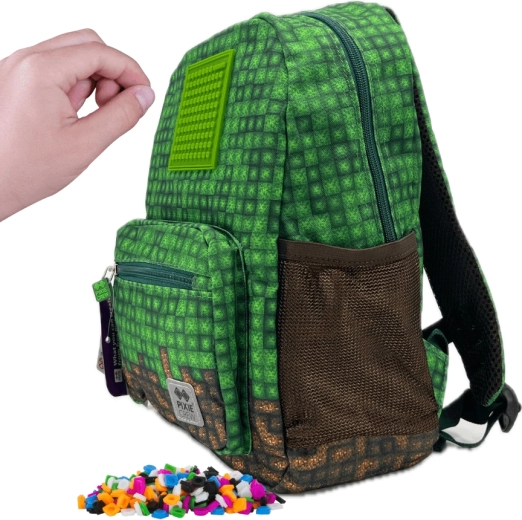 Pixie Crew zainetto piccolo per bambini verde Mine&Craft