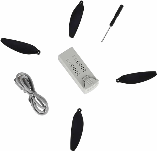 Ricchi accessori nella confezione
