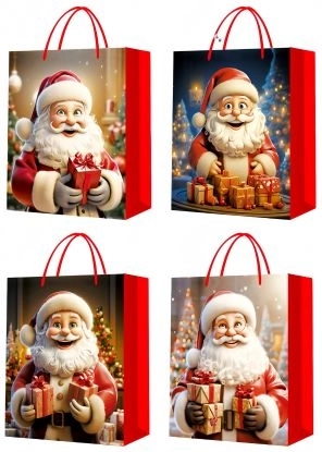 Sacchetto regalo natalizio piccolo