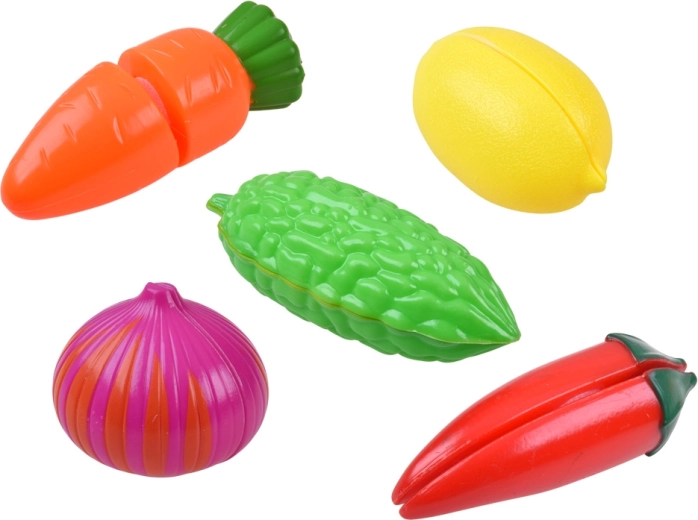 Verdure da tagliare con il velcro