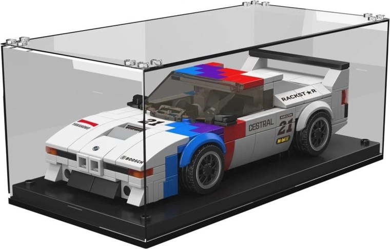 Kit di costruzione Mould King auto sportiva bianca da 411 pezzi
