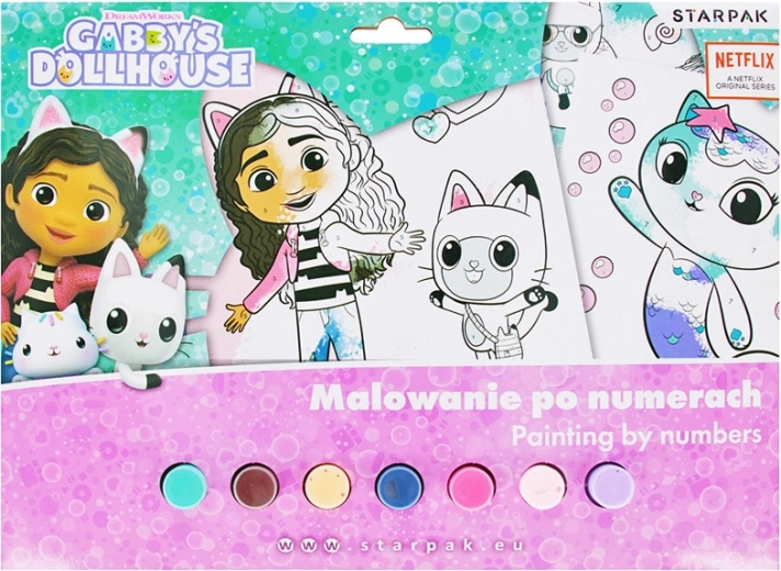 Pittura con i numeri Gabby's Dollhouse