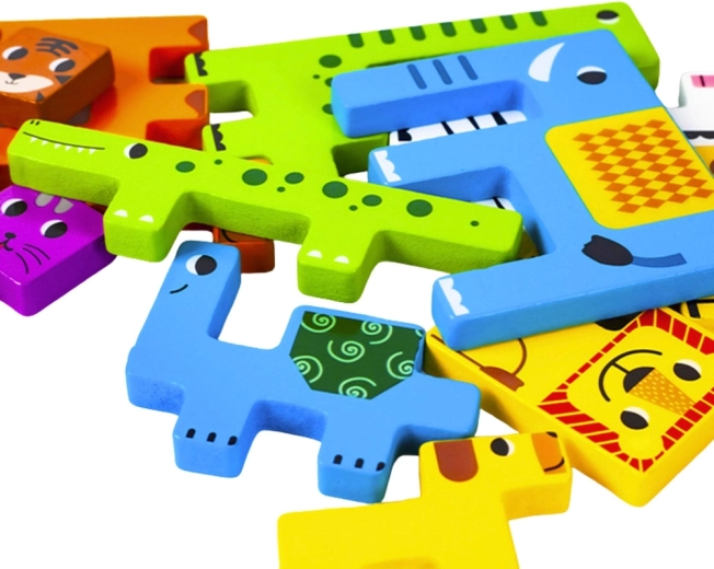 Pezzi comodi e gioco che sviluppa la motricità