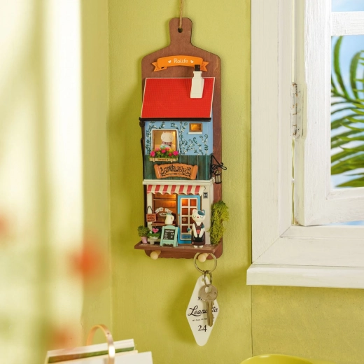 Decorazione e pratico appendichiavi