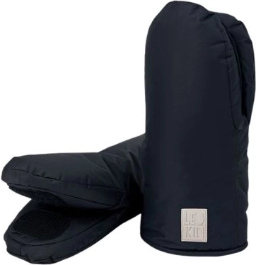Guanti da passeggino LEOKID Black Coal