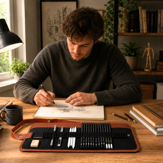 Set adatto per viaggi e scuola