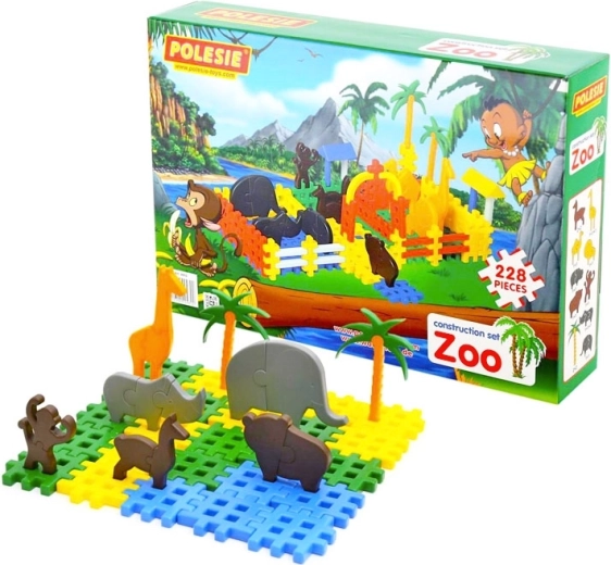 Set di costruzione Blok zoo