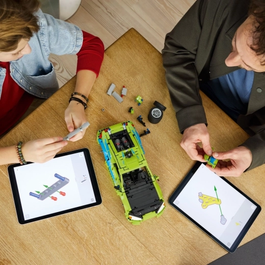 Costruzione passo passo e in compagnia nell’app