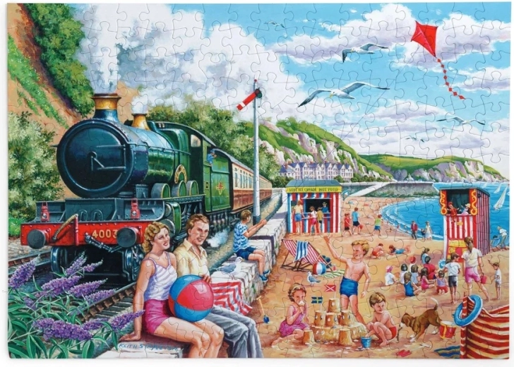Puzzle House of Puzzles Idillio sul mare, 250 pezzi grandi