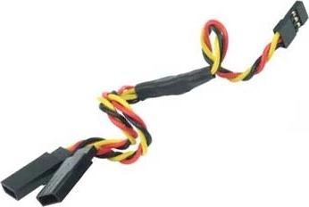 Cavo sdoppiatore a Y per servo JR 60 cm, intrecciato - 1 pezzo