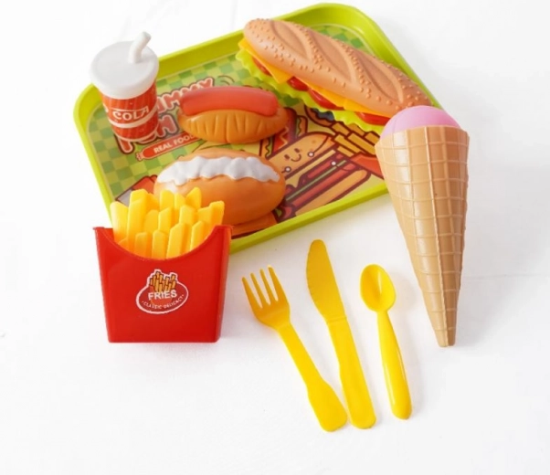 Tutto su un unico vassoio per un pasto completo