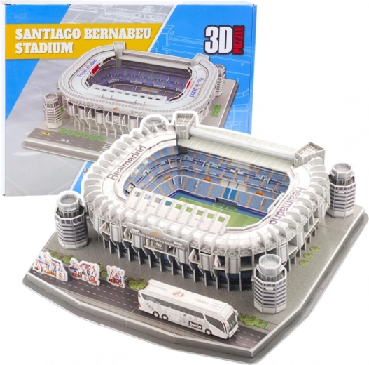 Puzzle 3D Stadio Santiago Bernabeu Real Madrid 101 pezzi