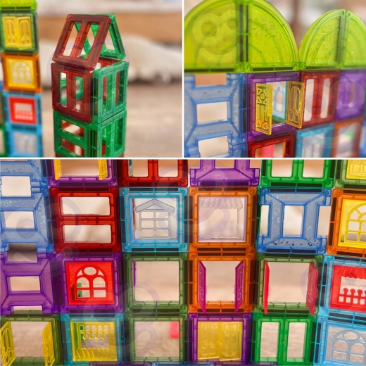 100 pezzi per costruzioni creative