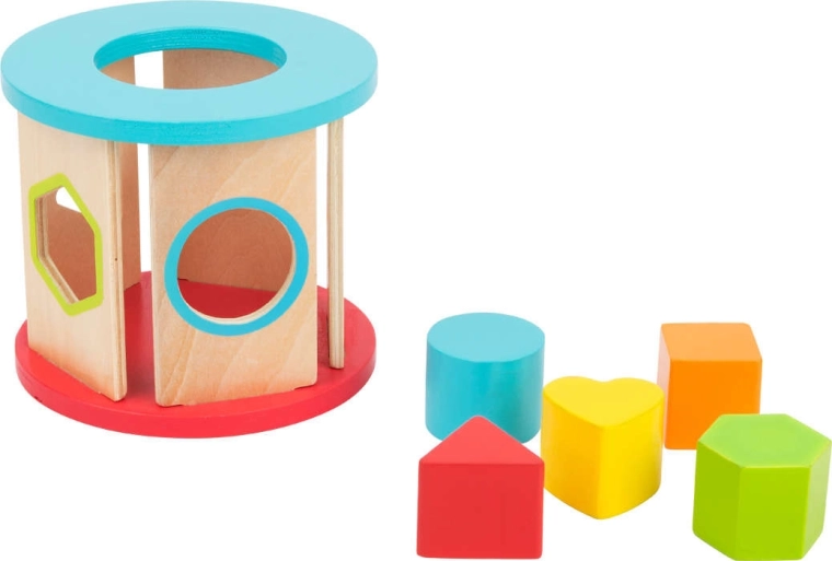 Gioco a incastro per imparare a riconoscere le forme