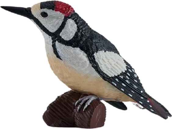 Figura di picchio rosso maggiore MOJO