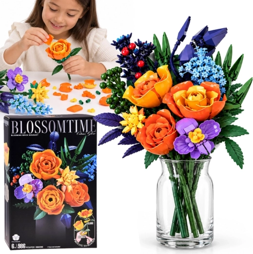 Kit di fiori in fiore – bouquet mobile