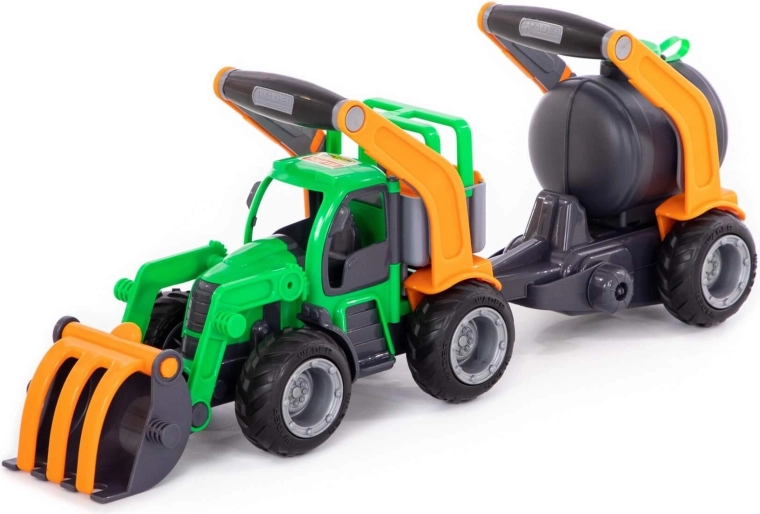 Trattore GripTruck con caricatore e cisterna