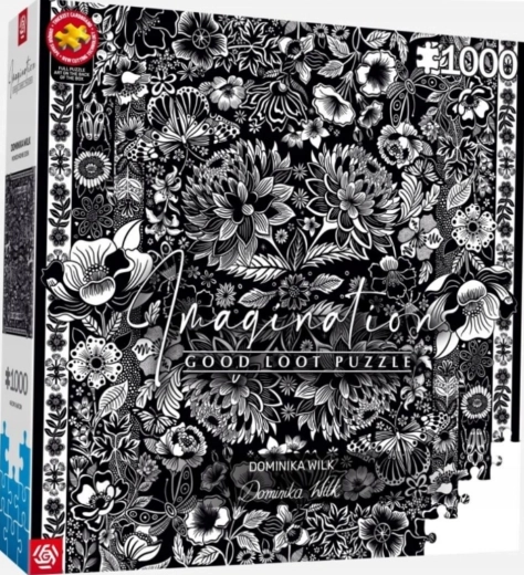 GOOD LOOT Puzzle Imagination: Dominika Wilk – Monochrome Eden 1.000 pezzi