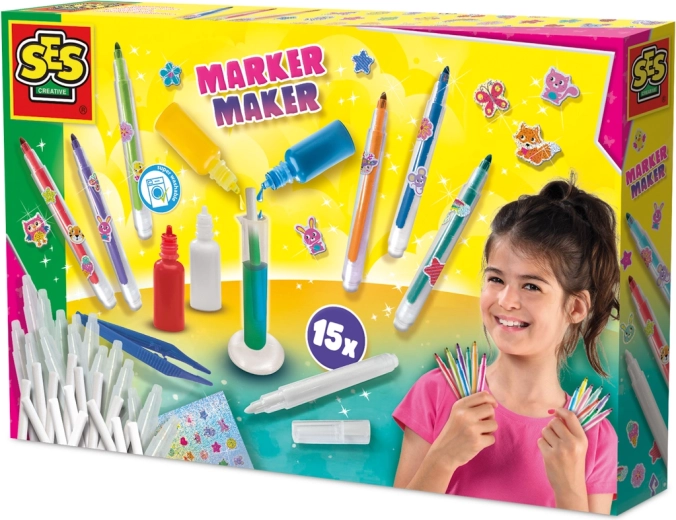 Kit per creare pennarelli colorati per bambini – crea i tuoi evidenziatori