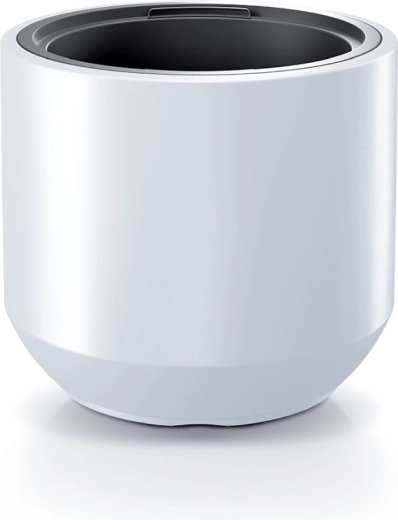 Vaso con inserto 46,9 cm bianco HEOS