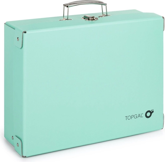Valigetta per materiali artistici Topgal verde