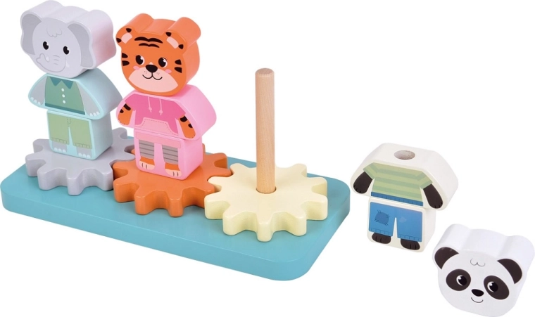 Pezzi degli animali impilabili