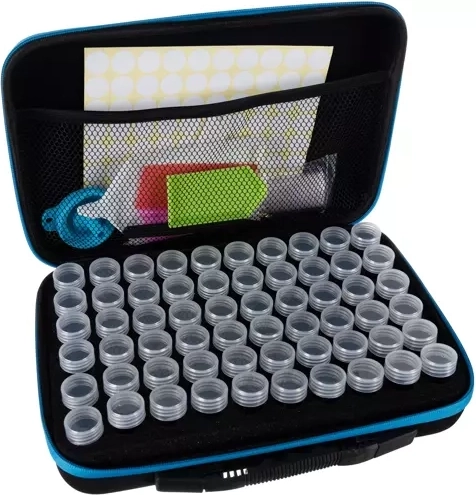 60 contenitori ed etichette per un ordine perfetto delle pietrine