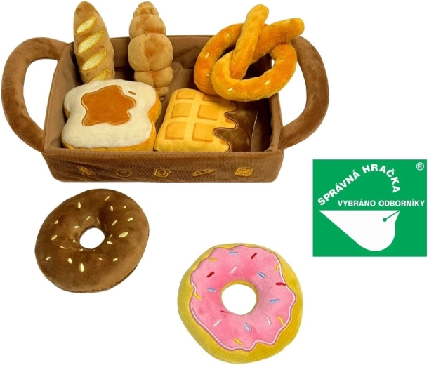Magic Baby Pane nel cestino – peluche