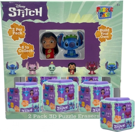 Figure in gomma Lilo & Stitch – set da 2 pezzi