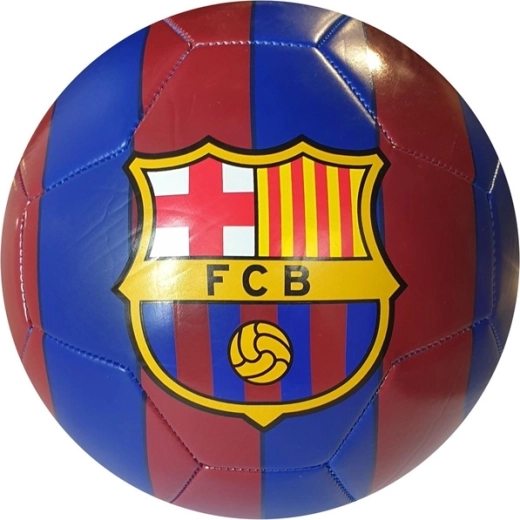 Logo del club FC Barcelona ben visibile