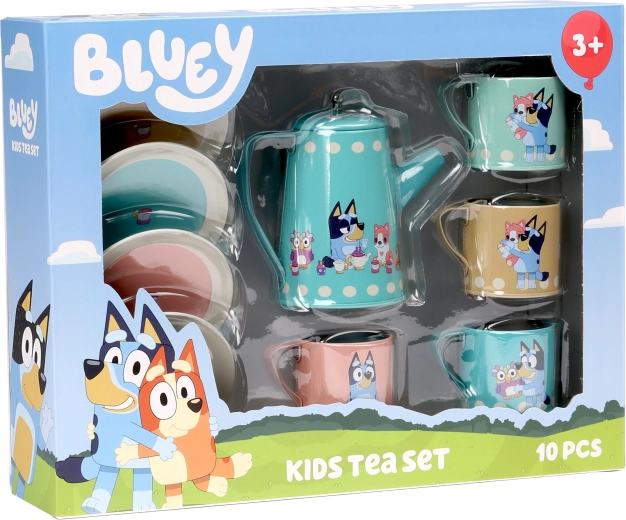 Colori pastello e motivi Bluey