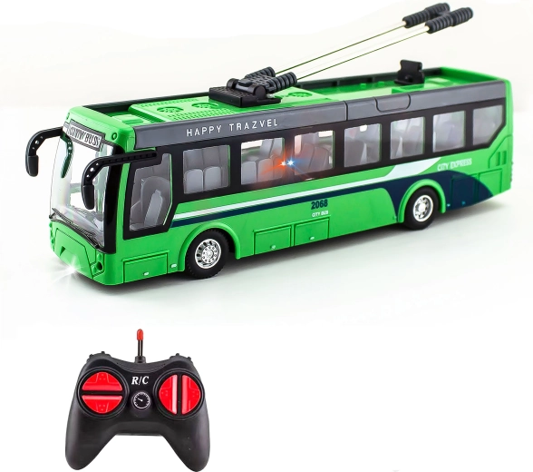 Filobus RC telecomandato 21 cm