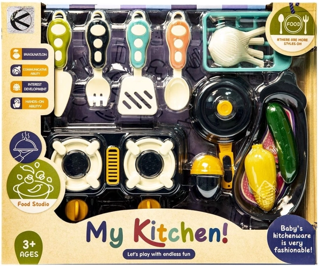 Set da cucina per bambini da 10 pezzi - 1 pezzo