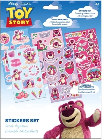Set di adesivi Toy Story – Lotso (92 pz)