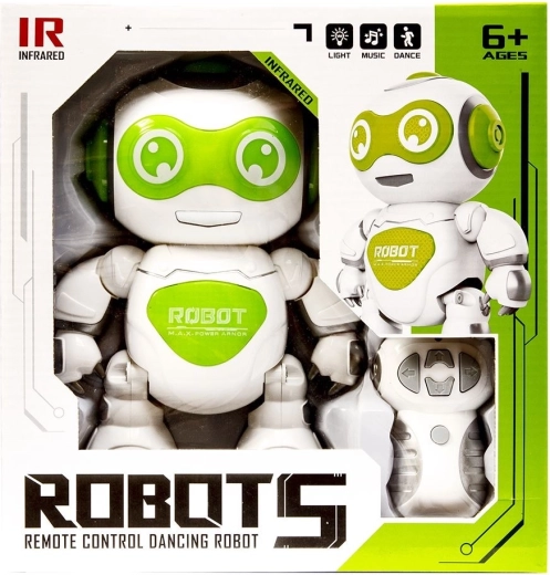 Robot interattivo telecomandato con luci e suoni - 1 pezzo
