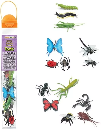 Safari Ltd. Toobs tubo con insetti (14 figurine)