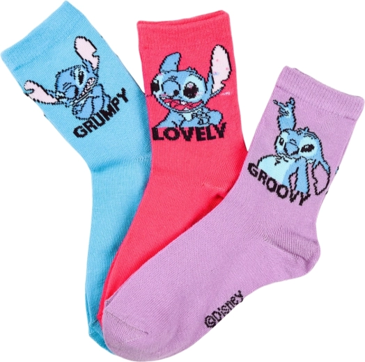 Calzini per bambini Disney Lilo & Stitch Stitch (6 paia) – Taglia: 31-34