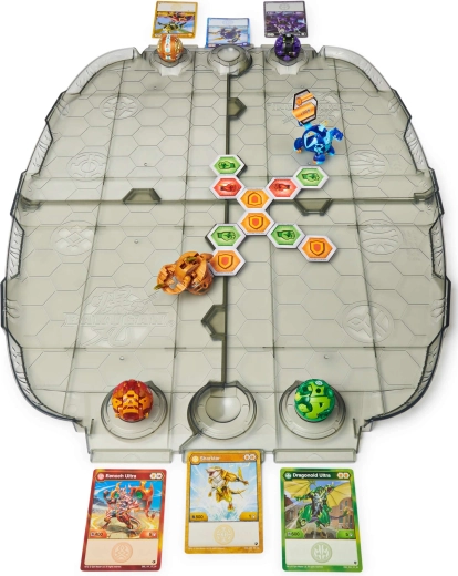 Esclusivo Bakugan Sharktar e carte di gioco