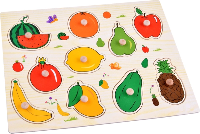 10 pezzi di frutta per imparare giocando