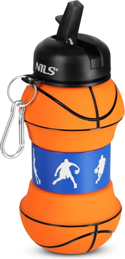 NILS Camp borraccia pieghevole in silicone basket 550 ml