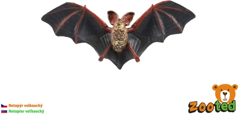 Figura di pipistrello dalle grandi orecchie Zooted 11 cm