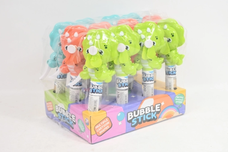 Bolle di sapone con ventolina dinosauro 25 cm