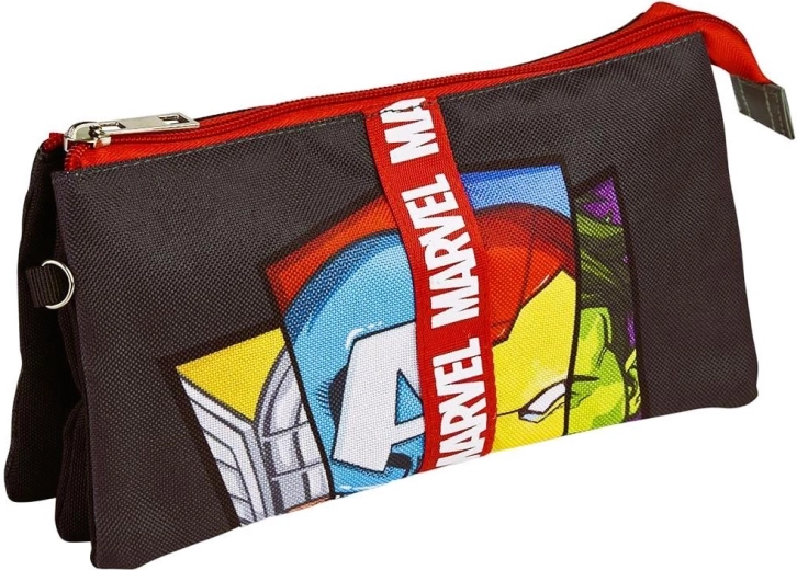 Astuccio Marvel Avengers con 3 scomparti