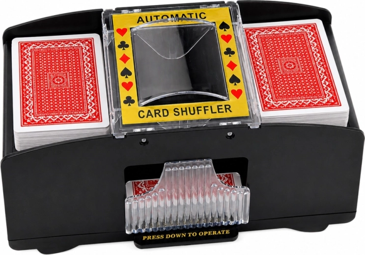 Mescolatura per 2 mazzi di carte