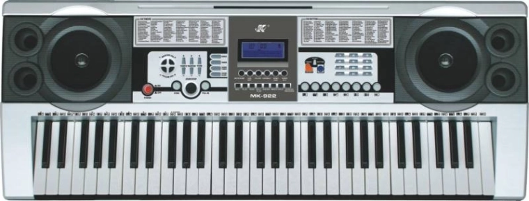 61 tasti e 5 ottave per accordi e melodie